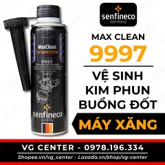 Senfineco 9997 - Fuel System Cleaner - Vệ Sinh Kim Phun, Buồng Đốt xe Xăng