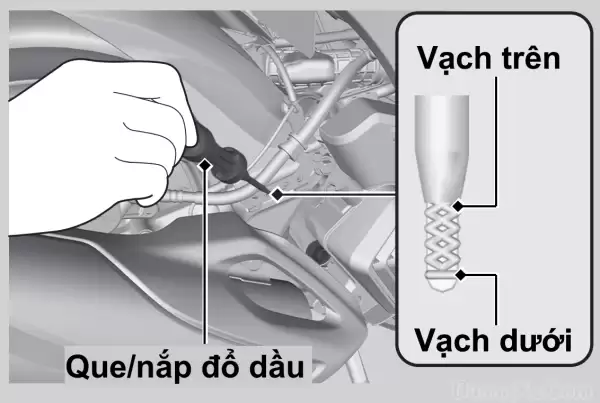 Cách thay dầu động cơ cho xe SH125i/SH160i đúng kỹ thuật - Ảnh minh họa 1