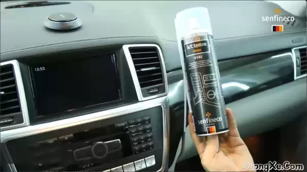 Senfineco 9981 - Dung dịch vệ sinh hệ thống điều hòa xe Ô tô - Ảnh minh họa 2