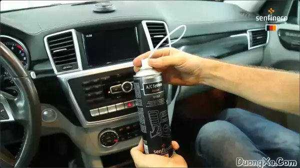 Dung dịch vệ sinh hệ thống điều hòa xe Ô tô - Hình 1