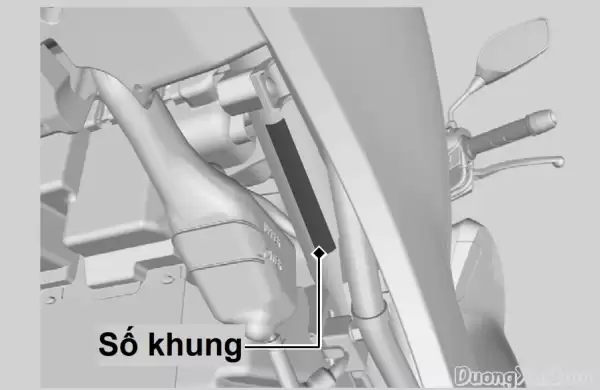 Xem Số Khung Số Máy Xe SH 125i, SH 160i Ở Đâu? Cách Nhận - Ảnh minh họa 1