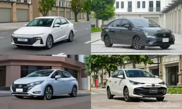 Xe Ô tô Sedan cỡ B đồng loạt giảm giá mạnh tháng 6/2025 - Ảnh minh họa 1