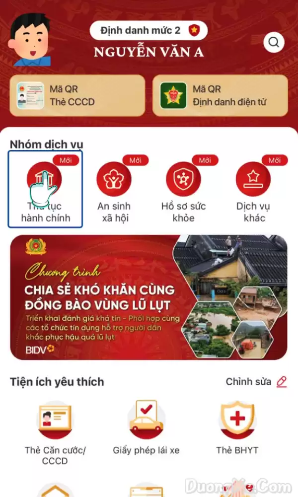 Hướng dẫn cách bấm biển số qua VNeID dịch vụ công từ A-Z - Ảnh minh họa 3