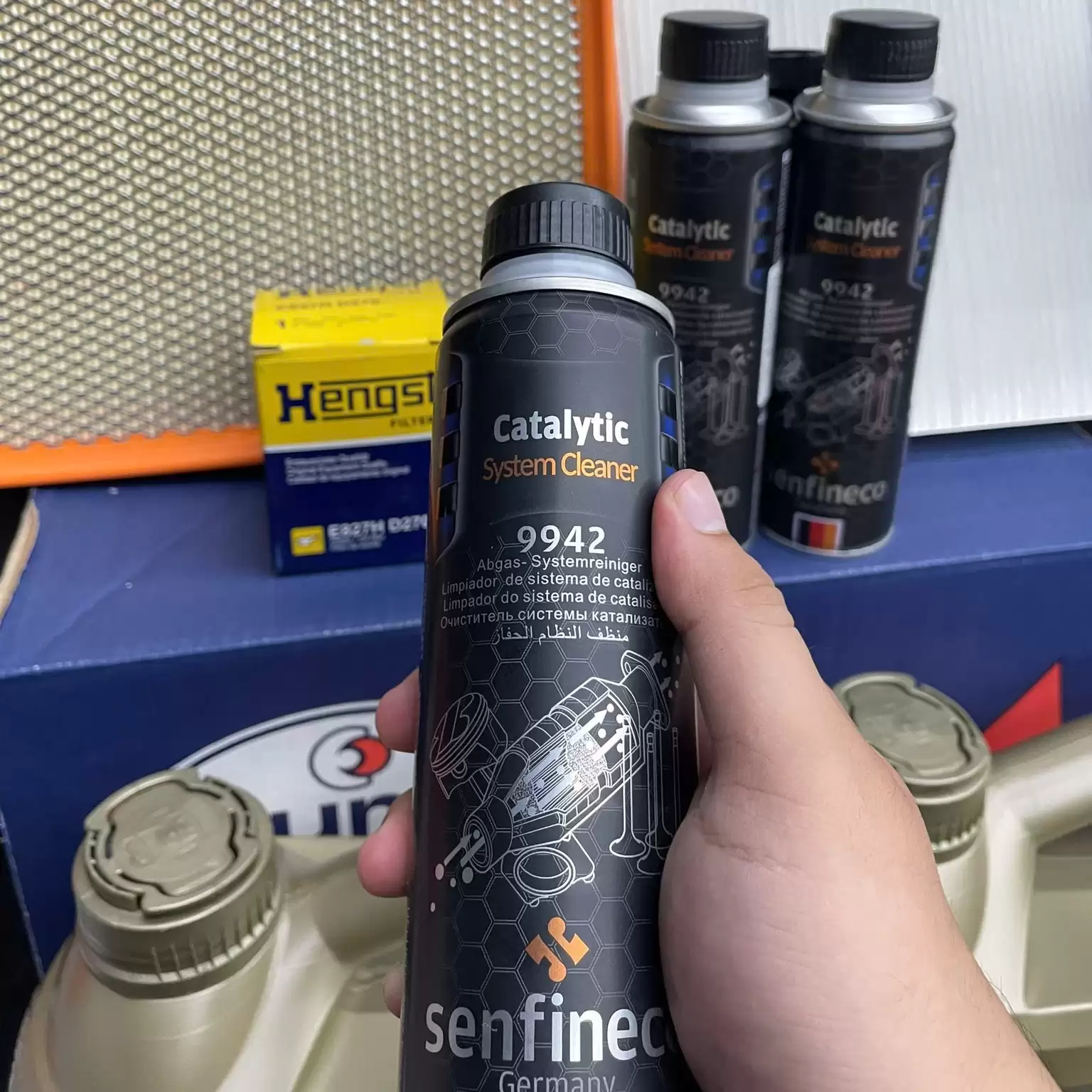 Senfineco 9942 - Dung dịch vệ sinh hệ thống khí thải - Catalytic System Cleaner 300ml - Ảnh minh họa 3