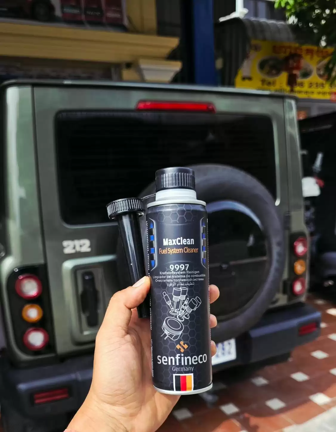 Senfineco 9997 - Fuel System Cleaner - Vệ Sinh Kim Phun, Buồng Đốt xe Xăng - Ảnh minh họa 5