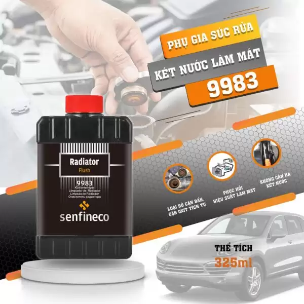 Senfineco 9983 - Radiator Flush: Súc Rửa Két Nước Làm Mát - Ảnh minh họa 3