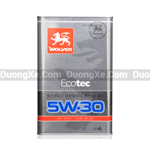 Wolver Ecotec 5W-30 4L - Dầu Nhớt Cao Cấp cho Xe Oto - Hình ảnh sản phẩm