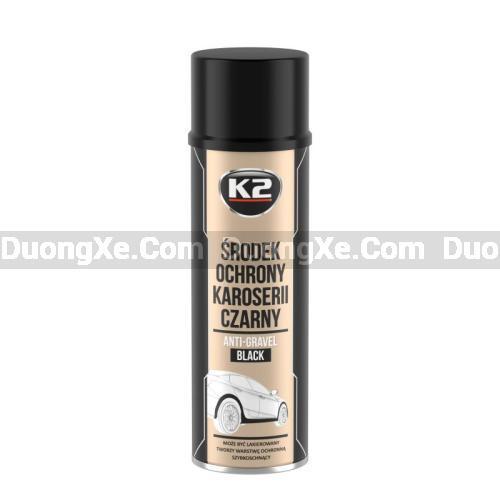 K2 Anti Gravel Black - Sơn phủ Gầm xe Oto - Hình ảnh sản phẩm