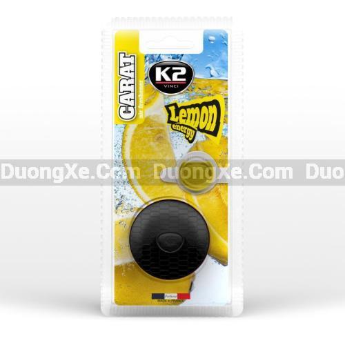 K2 CARAT LEMON ENERGY - Tinh dầu thơm xe Oto - Hình ảnh sản phẩm