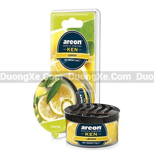 Areon Ken Lemon - Sáp Thơm Xe Ô Tô Hương Chanh Tươi - Hình ảnh sản phẩm