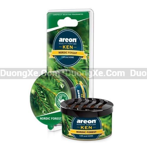Areon Ken Nordic Forest - Sáp Thơm Xe Ô Tô Hương Rừng Bắc Âu