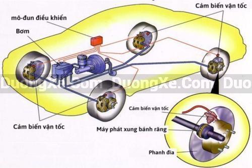 Dấu hiệu cho thấy hệ thống phanh ABS đang gặp vấn đề?