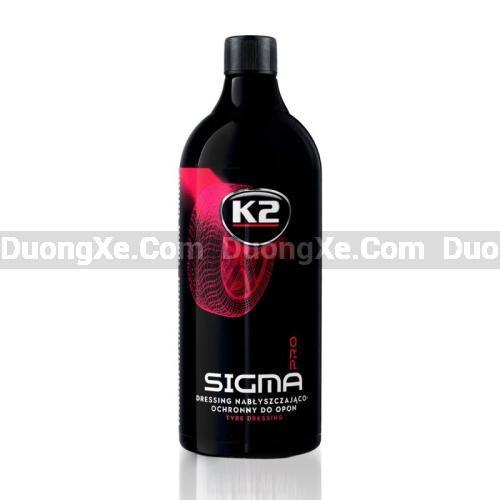 K2 SIGMA PRO - Đánh bóng Bảo Vệ Lốp Xe Ô tô Cao Cấp - Hình ảnh sản phẩm