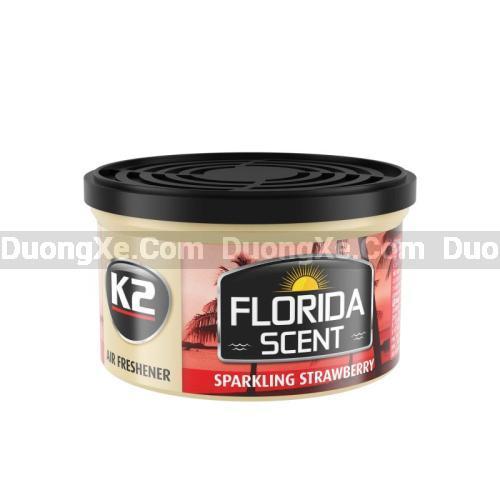 K2 Florida Scent Sparkling Strawberry - Hương Dâu Rực Rỡ Cho Xe Hơi