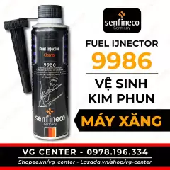 Senfineco 9986 - Vệ Sinh Kim Phun, Buồng Đốt máy Xăng