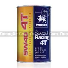 Wolver 4T Special Racing 5W-40 SN 1L - Dầu Nhớt Cao Cấp Cho Xe Máy