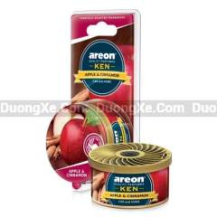 Areon Ken Apple & Cinnamon - Sáp Thơm Xe Ô Tô Hương Táo Quế