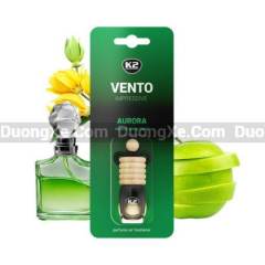 K2 VENTO IMPRESSIVE AURORA - Tinh dầu Treo Xe hương Táo Hoàng Lan