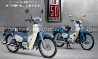 Super Cub 50 Phiên Bản Cuối Cùng Của Honda Có Gì Đặc Biệt ?